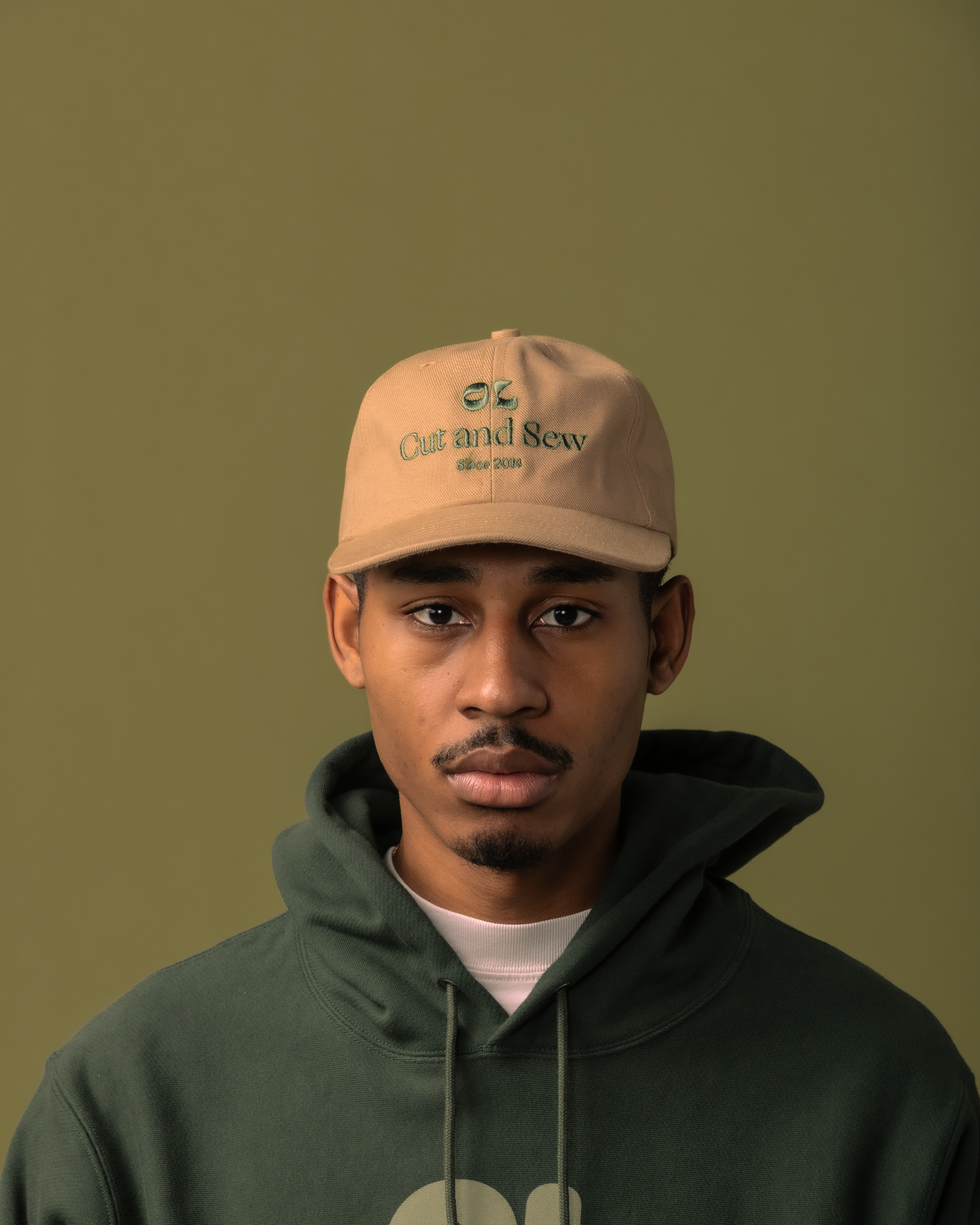Cut and Sew Hat - Tan Canvas