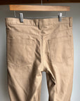 SAMPLE SALE: Carpenter Pant without Utility Pockets - Cotton Canvas - Earth