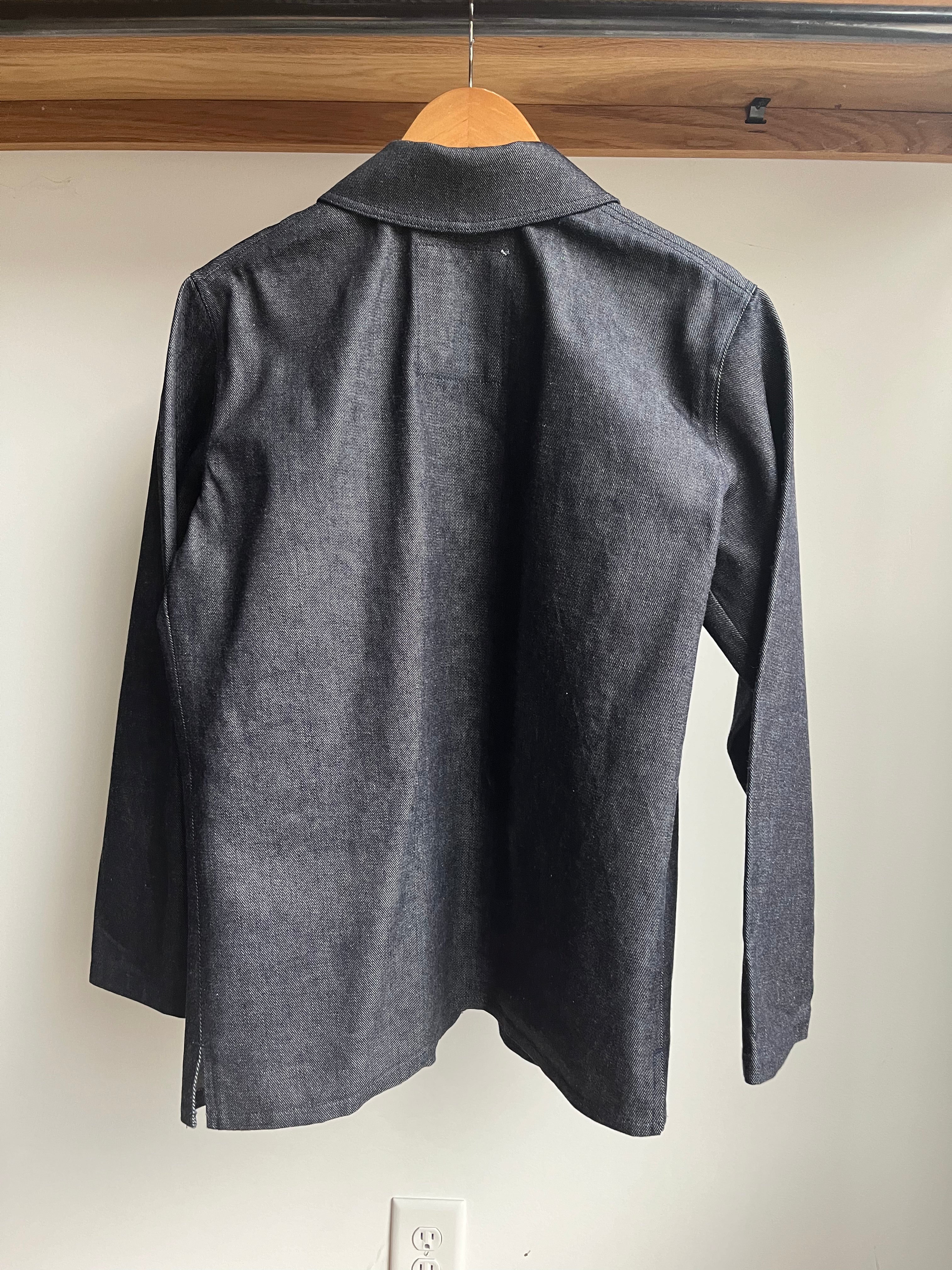 SAMPLE SALE: Claude work jacket - Organic Indigo Denim