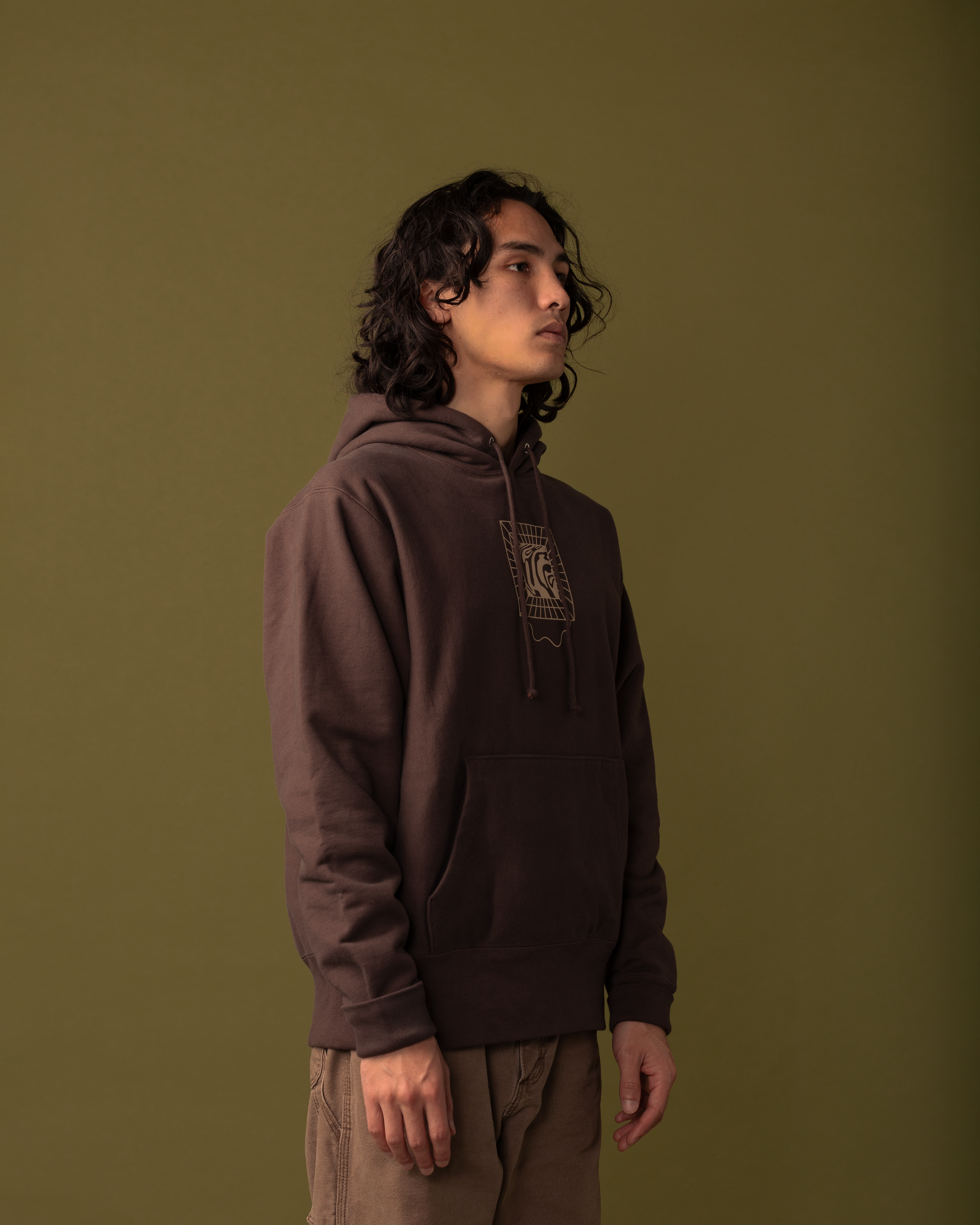 Staple Hoodie - Dye Vat - Chocolate