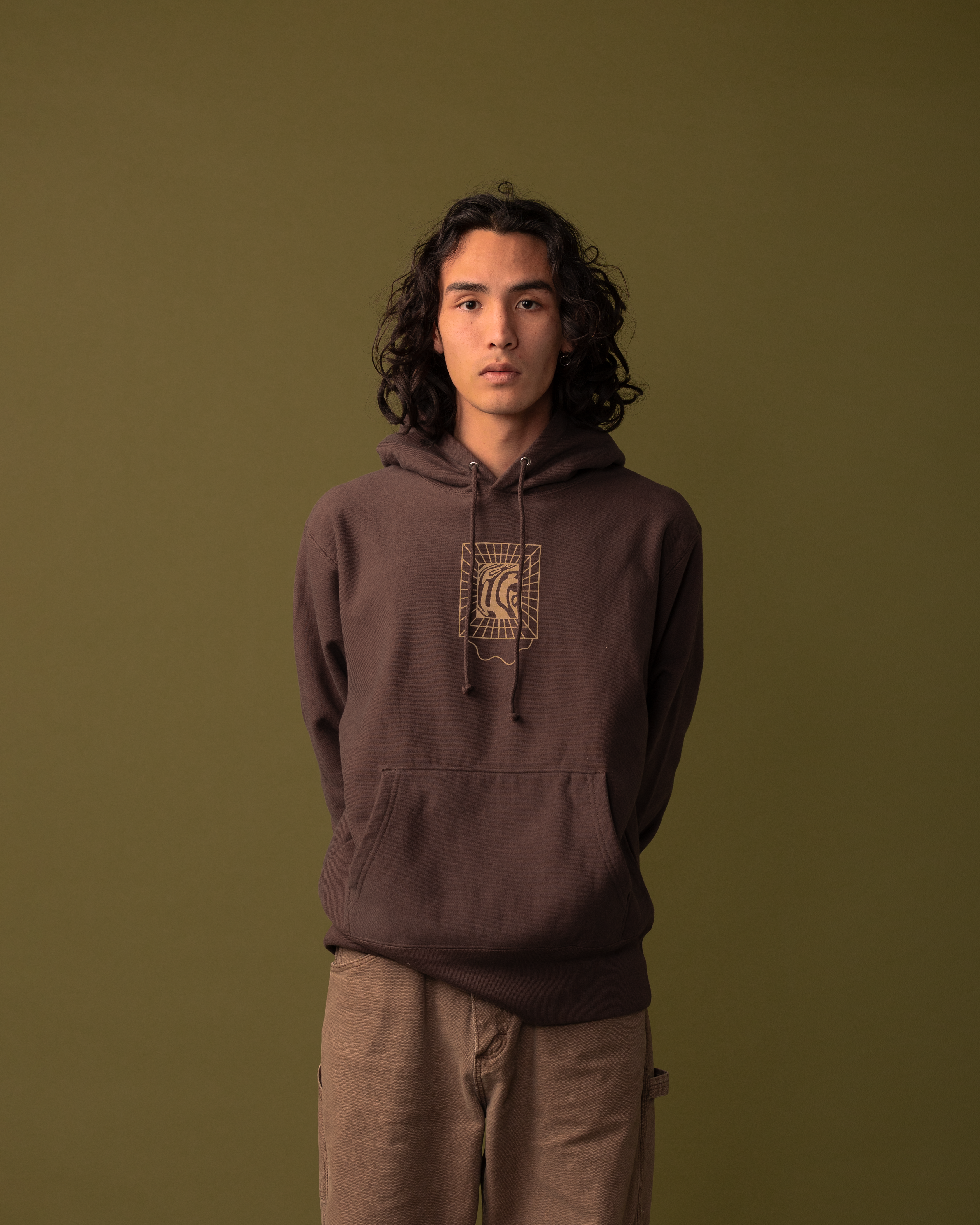 Staple Hoodie - Dye Vat - Chocolate