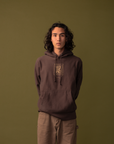 Staple Hoodie - Dye Vat - Chocolate