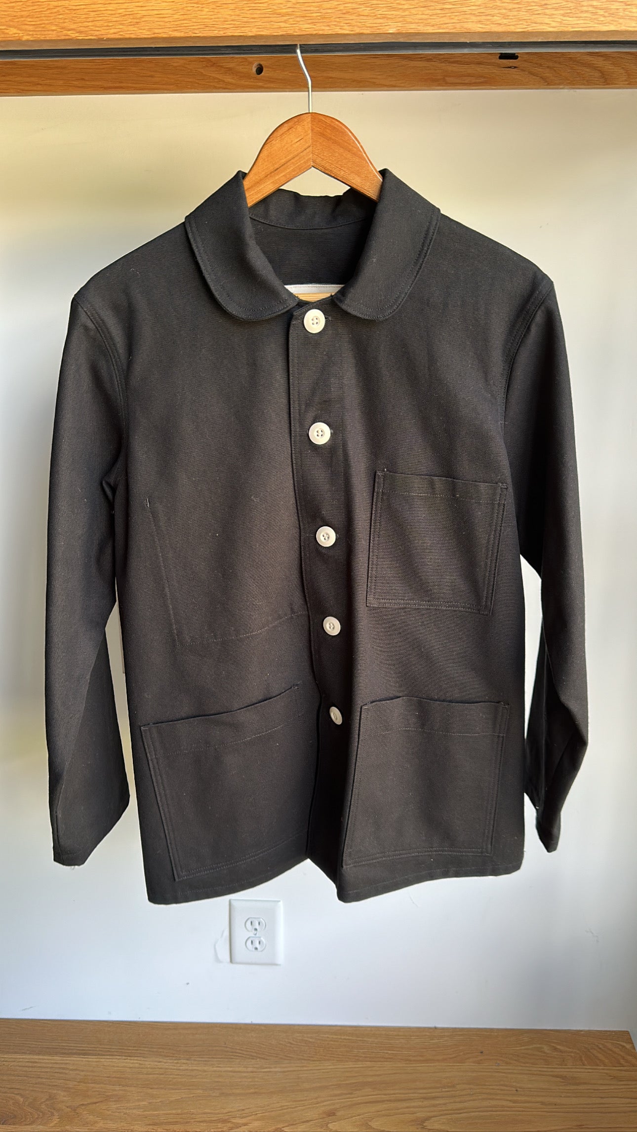 Industry Jacket - Organic Canvas BLACK