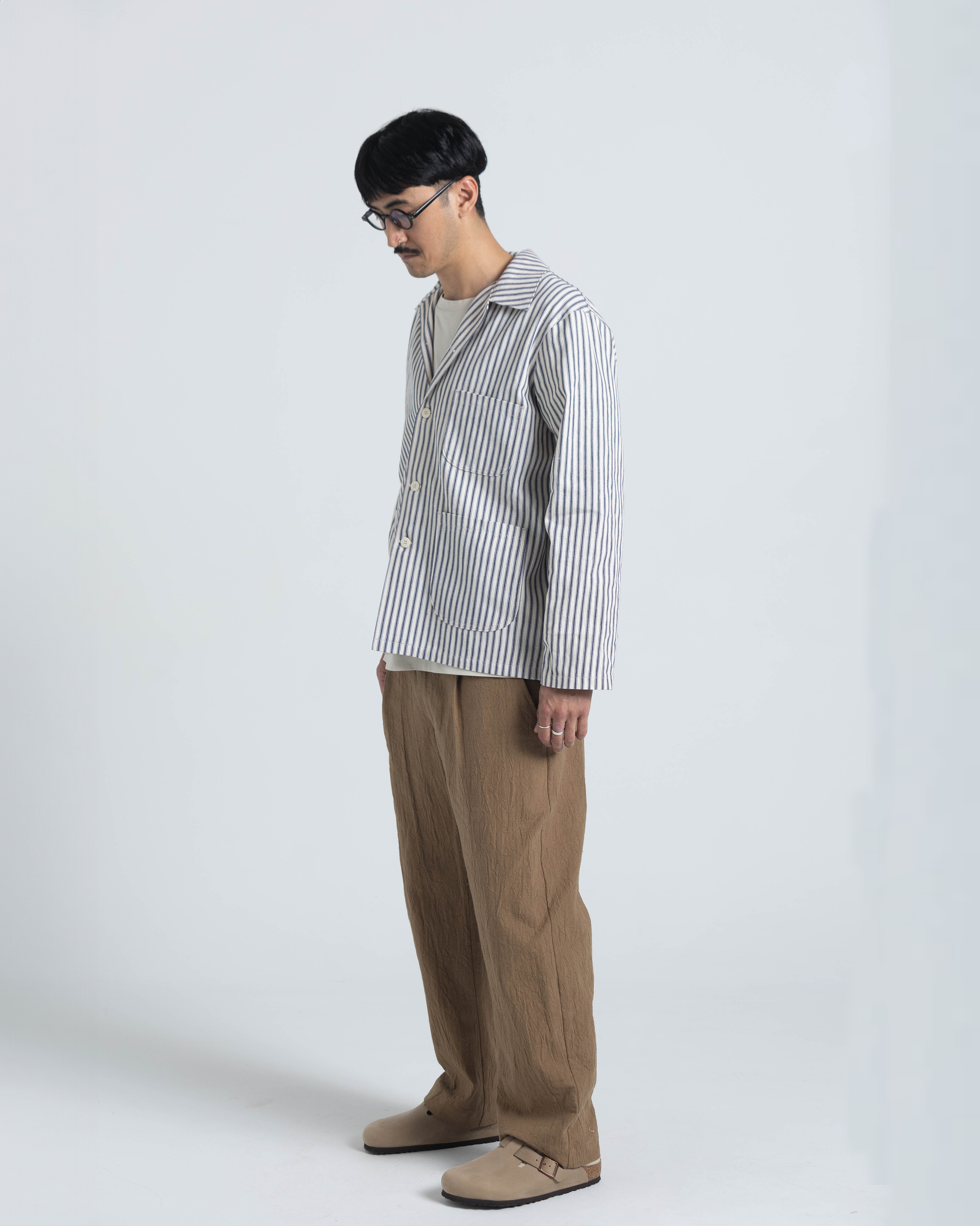 James Work Shirt - Cotton Ticking